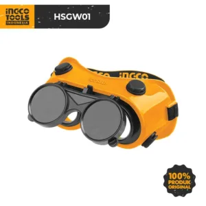 Welding Goggles (2in1) INGCO HSGW01 Kacamata Kaca Mata Las Buka Tutup